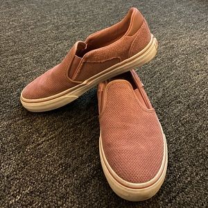 Suede slip on vans